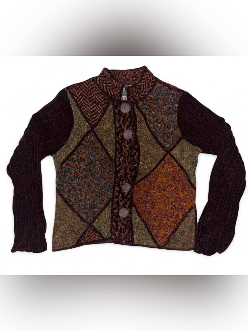 Patchwork Cardigan